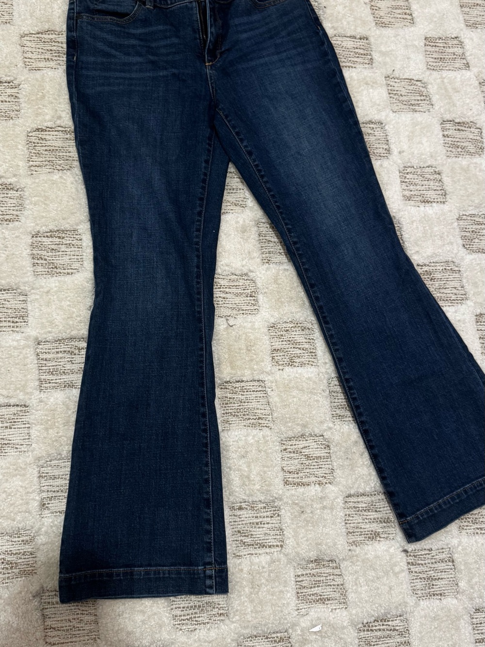 Talbots Dark Indigo Flare Jeans